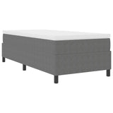 Struttura letto piattaforma Grigio chiaro 90 x 190 cm Tessuto
