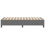 Struttura letto piattaforma Grigio chiaro 90 x 190 cm Tessuto