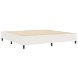 Struttura letto piattaforma Crema 200 x 200 cm Tessuto in Cords