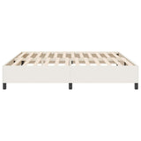Struttura letto piattaforma Crema 200 x 200 cm Tessuto in Cords
