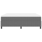 Letto a molle Grigio chiaro e bianco 203 x 180 x 60 cm