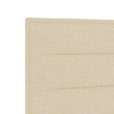 Testiera Crema 144 cm Tessuto