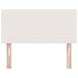 Testiera LED con strisce LED Crema 100 cm Tessuto in Cords