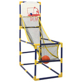 Set Gioco di Basket Arcade con Palla e Pompa 45x86x127 cm