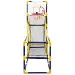Set Gioco di Basket Arcade con Palla e Pompa 45x86x127 cm