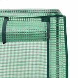Letto Rialzato con Copertura Serra Effetto Rattan 160x40x123 cm