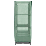 Letto Rialzato con Copertura Serra Effetto Rattan 120x40x123 cm