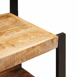 Appendiabiti Marrone 40 x 40 x 90 cm Legno massello di mango