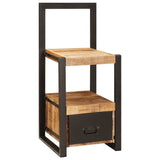 Appendiabiti Marrone 40 x 40 x 90 cm Legno massello di mango