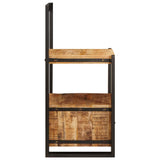 Appendiabiti Marrone 40 x 40 x 90 cm Legno massello di mango