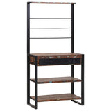 Scaffale da cucina Multicolore 80 x 40 x 160 cm