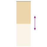 Tenda a Rullo Oscurante 75x230 cm Larghezza Tessuto 70,7 cm