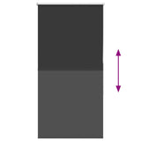 Tenda a Rullo Oscurante 70x130 cm Larghezza Tessuto 65,7 cm