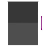 Tenda a Rullo Oscurante 90x130 cm Larghezza Tessuto 85,7 cm