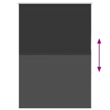 Tenda a Rullo Oscurante 100x175 cm Larghezza Tessuto 95,7 cm