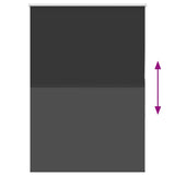 Tenda a Rullo Oscurante 105x175 cm Larghezza Tessuto 100,7 cm