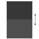 Tenda a Rullo Oscurante 110x175 cm Larghezza Tessuto 105,7 cm