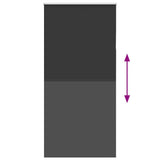 Tenda a Rullo Oscurante 110x230 cm Larghezza Tessuto 105,7 cm