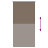 Tenda a Rullo Oscurante 65x130 cm Larghezza Tessuto 60,7 cm