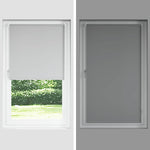 Tenda a Rullo Oscurante 65x130 cm Larghezza Tessuto 60,7 cm