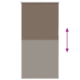 Tenda a Rullo Oscurante 75x130 cm Larghezza Tessuto 70,7 cm