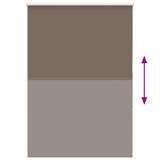Tenda a Rullo Oscurante 115x150 cm Larghezza Tessuto 110,7 cm