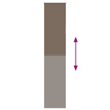 Tenda a Rullo Oscurante 60x210 cm Larghezza Tessuto 55,7 cm