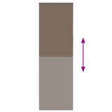 Tenda a Rullo Oscurante 70x210 cm Larghezza Tessuto 65,7 cm