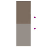 Tenda a Rullo Oscurante 80x210 cm Larghezza Tessuto 75,7 cm