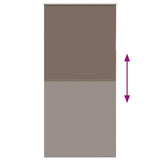 Tenda a Rullo Oscurante 110x210 cm Larghezza Tessuto 105,7 cm