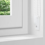 Tenda a Rullo Oscurante 120x210 cm Larghezza Tessuto 116,6 cm