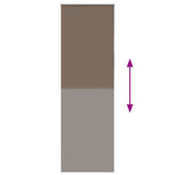 Tenda a Rullo Oscurante 75x230 cm Larghezza Tessuto 70,7 cm