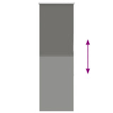 Tenda a Rullo Oscurante 60x130 cm Larghezza Tessuto 55,7 cm