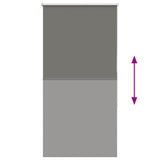 Tenda a Rullo Oscurante 65x130 cm Larghezza Tessuto 60,7 cm