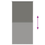 Tenda a Rullo Oscurante 70x130 cm Larghezza Tessuto 65,7 cm