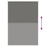 Tenda a Rullo Oscurante 115x130 cm Larghezza Tessuto 110,7 cm