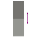 Tenda a Rullo Oscurante 70x230 cm Larghezza Tessuto 65,7 cm