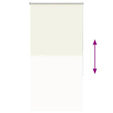 Tenda a Rullo Oscurante 85x130 cm Larghezza Tessuto 80,7 cm