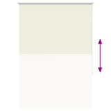 Tenda a Rullo Oscurante 105x130 cm Larghezza Tessuto 100,7 cm