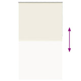 Tenda a Rullo Oscurante 125x230 cm Larghezza Tessuto 121,6 cm