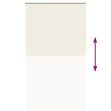 Tenda a Rullo Oscurante 130x230 cm Larghezza Tessuto 126,6 cm