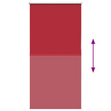 Tenda a Rullo Oscurante 85x130 cm Larghezza Tessuto 80,7 cm