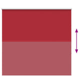 Tenda a Rullo Oscurante 165x150 cm Larghezza Tessuto 161,6 cm