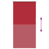 Tenda a Rullo Oscurante 85x175 cm Larghezza Tessuto 80,7 cm