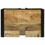 Armadio sottolavello con porta Marrone Legno di mango massello