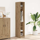 Armadio Rovere Artigianale 30x50x200 cm in Legno truciolato