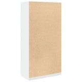 Armadio Bianco 100x50x200 cm in Legno tecnico