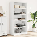 Armadio Bianco 100x50x200 cm in Legno tecnico