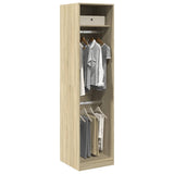 Armadio Rovere Sonoma 50x50x200 cm in Legno truciolato