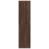 Armadio Rovere Marrone 100x50x200 cm in Legno truciolato